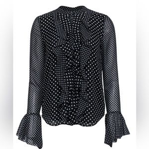 Joie Polka Dot Blouse